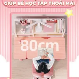 Combo bàn học chống gù Sakawin S80 & G18 – Được chọn nhiều nhất