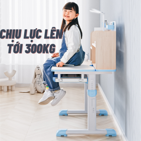 Bộ Bàn Học Thông Minh Chống Gù Chống Cận S80 và Ghế G90 Sakawin 4 VE TRUC TIEP LEN MAT BAN THAY THE BANG VIET 7