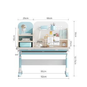 Bàn học chống gù Sakawin WinSmart 100 - Bàn học sinh cao cấp 3 B200