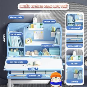 Bộ bàn học chống gù Sakawin A16 PLUS