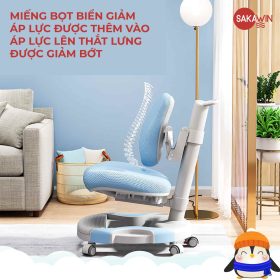 Ghế học sinh chống gù chống cận cao cấp Sakawin Bee Smart G200