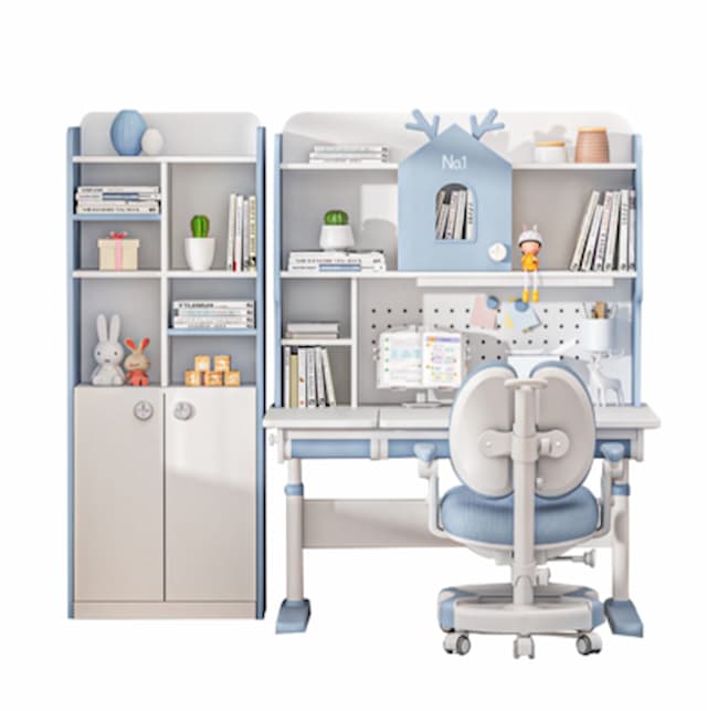 Lựa chọn bàn học chống gù thông minh cho bé theo từng độ tuổi 3-18 6 SET Bàn học chống gù Sakawin BeeSmart DRZ cao cấp
