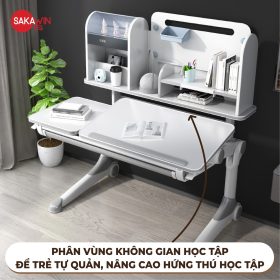 Bàn học chống gù cao cấp Sakawin D01 - Màu xám mới 9 z4263335554335 d91577b20de9b0e4084dba681263c04d