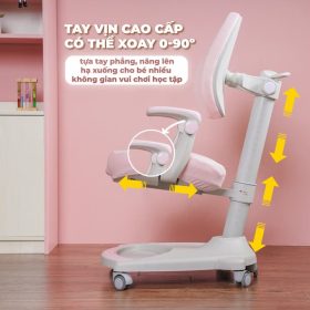 Bộ bàn học thông minh chống gù chống cận S120 và ghế G06 1 Bộ bàn học thông minh chống gù chống cận S120