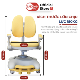 Ghế học sinh chống gù Sakawin GO01 - Ghế chống gù cao cấp 3 anh-ghe-go01-10
