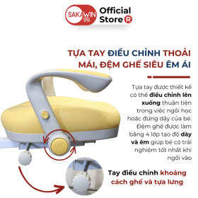 Ghế học sinh chống gù Sakawin GO01 - Ghế chống gù cao cấp 11 anh-ghe-go01-3