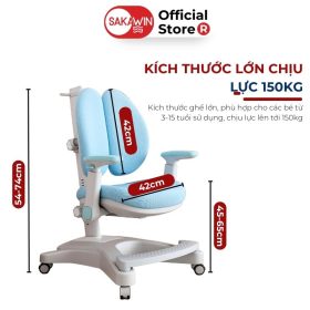 Bộ Bàn học Chống gù Sakawin S110 và ghế G05 - Bộ bàn học cao cấp 8 ghe-g05-5