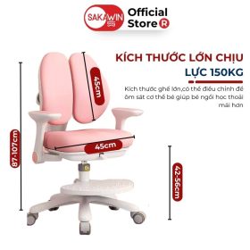 Ghế học sinh chống gù Sakawin G104Plus - Ghế chống gù cho bé 3 g104 10