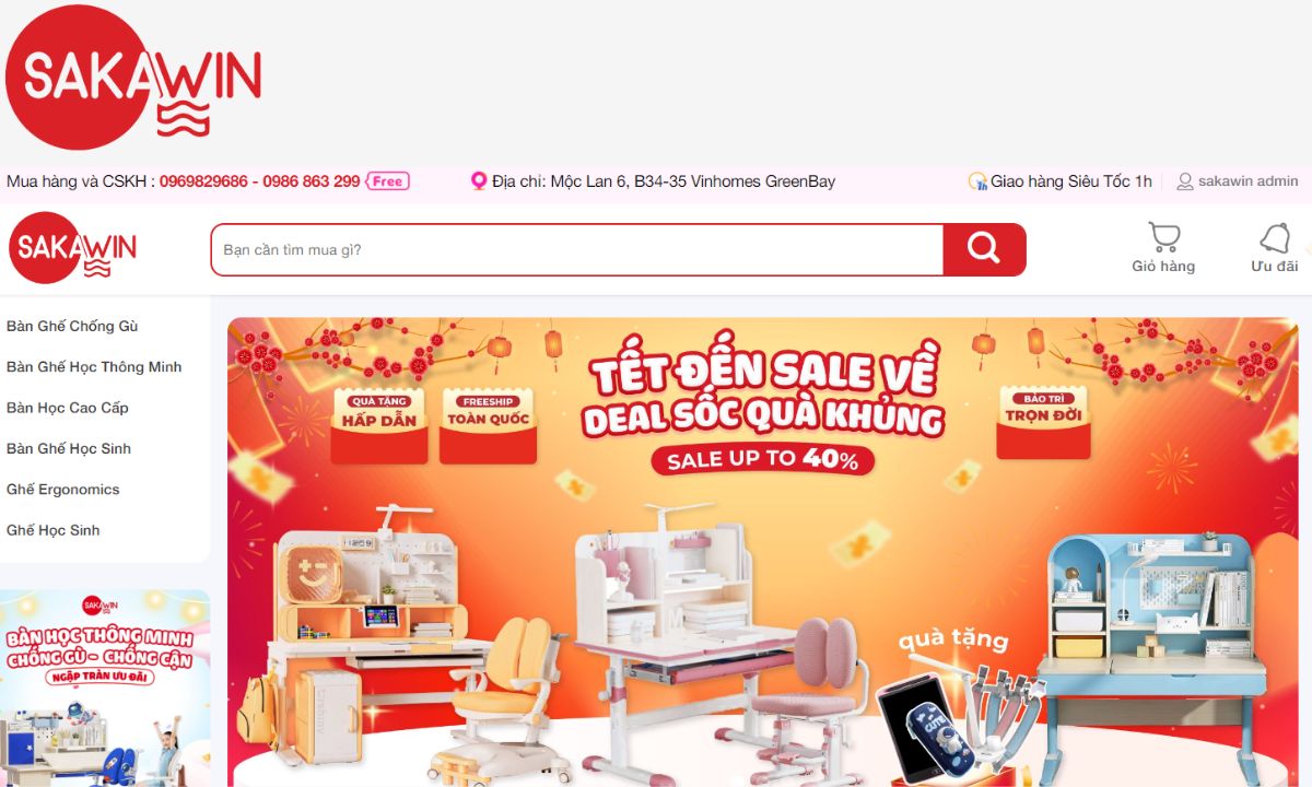 ghế chống gù sakawin