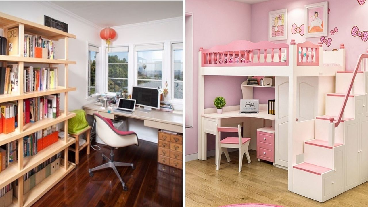 Gợi ý hướng đặt bàn học cho bé