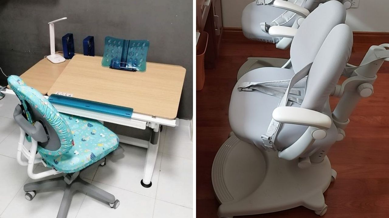 Mẹo hay cải thiện tình trạng gù lưng, đau lưng ở trẻ và người lớn với bàn ghế chống gù Mẹo hay cải thiện tình trạng gù lưng, đau lưng ở trẻ và người lớn với bàn ghế chống gù
