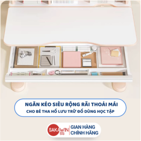 Bàn học Chống gù Sakawin PRO100 - Mẫu bàn học thiết kế mới 4 PRO100-3